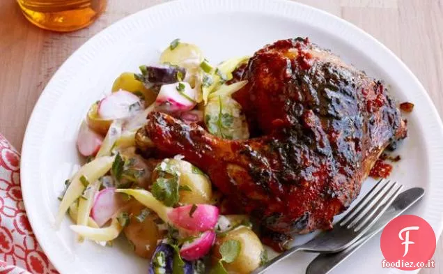 Pollo allo zenzero alla griglia