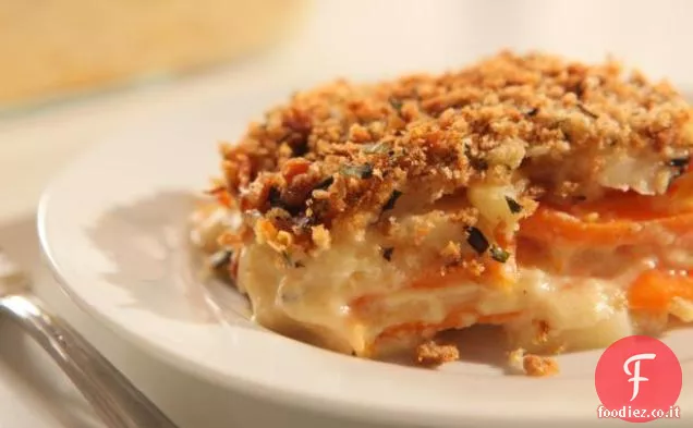 Ortaggi a radice gratinata