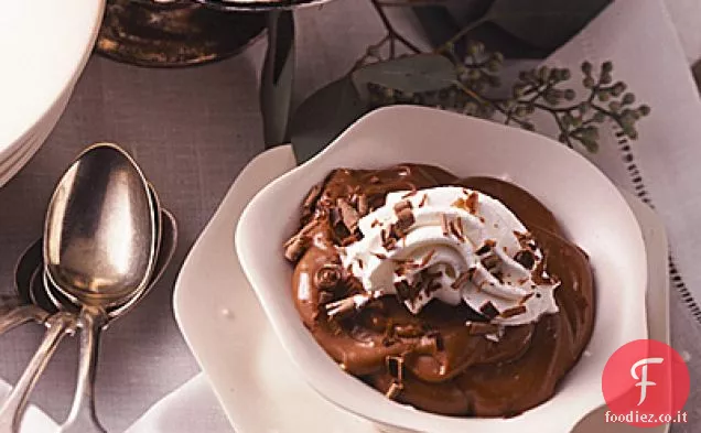 Budino al cioccolato al burro di arachidi