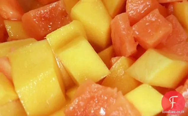 Insalata di frutta asiatica semplice