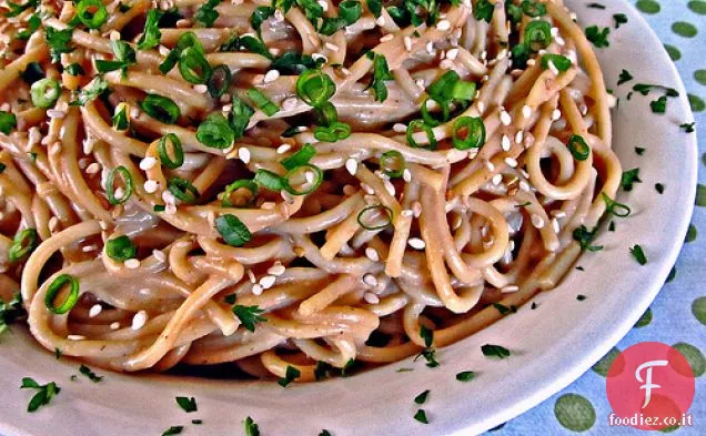 Burro di arachidi Tagliatelle di sesamo