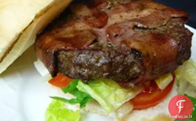 Hamburger al bacon
