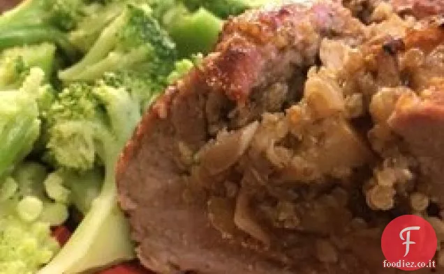 Filetto di maiale ripieno di quinoa