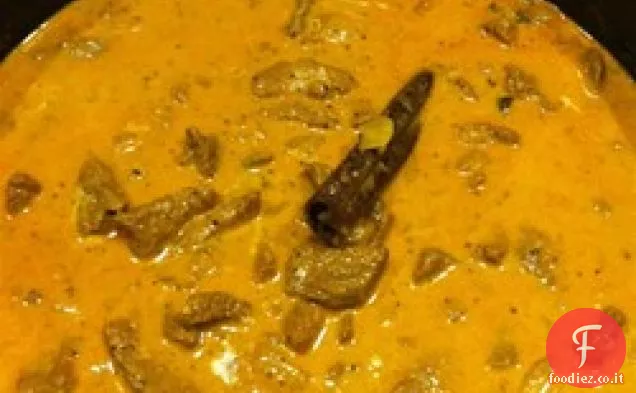 Curry di manzo dello Sri Lanka