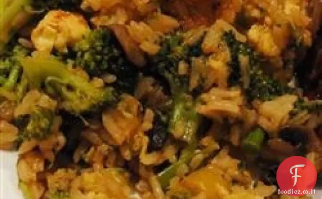 Broccoli e riso soffriggere