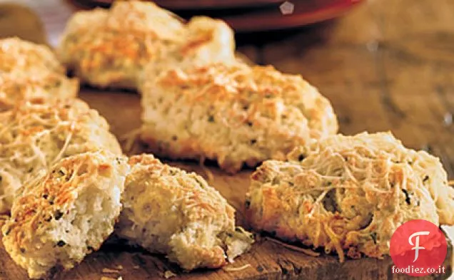 Biscotti al Parmigiano-Basilico