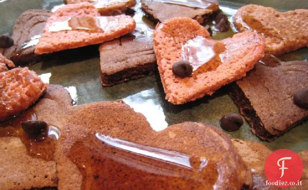 Cioccolato sano burro di arachidi Amore frittelle