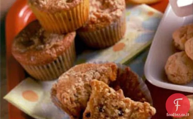 Cupcakes al burro di arachidi a doppio chip