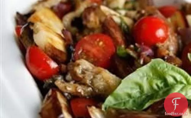 Insalata di melanzane e pomodori