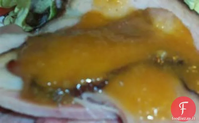 Glassa di prosciutto fruttato