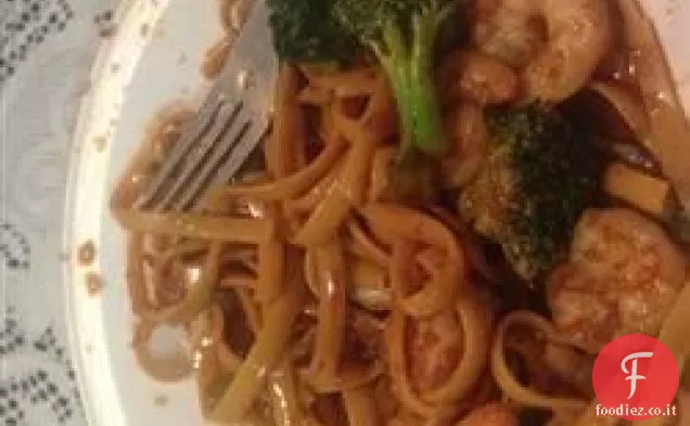 Gambero veloce Lo Mein