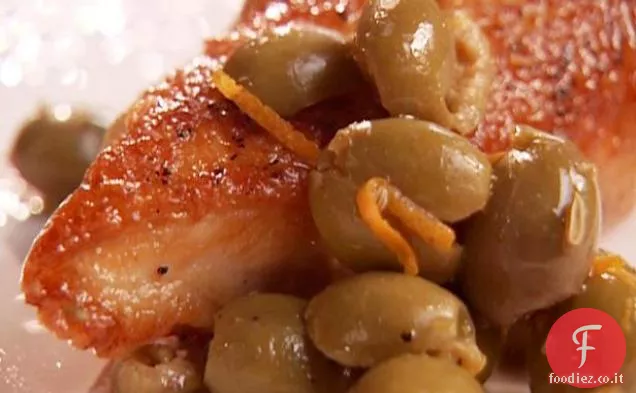 Petti di pollo con Arancia-Semi di Finocchio-Gusto di oliva
