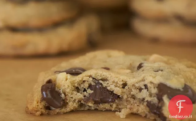 Biscotti di arachidi, cioccolato e cannella