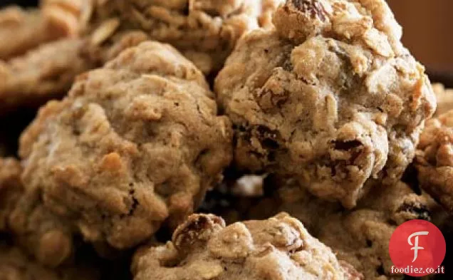 Biscotti di farina d'avena e noci