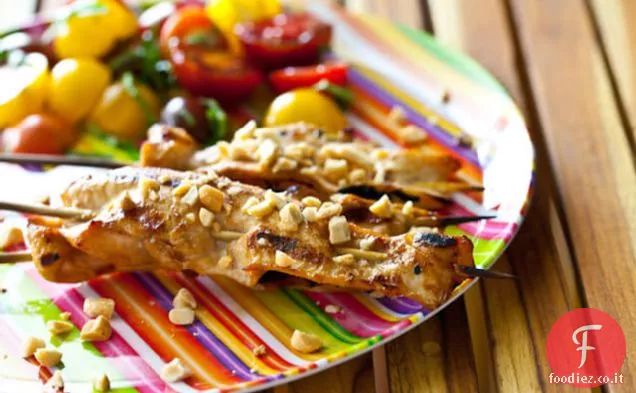 Ricetta di pollo Satay