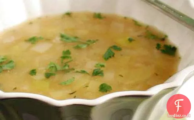 Porro e stufato di patate