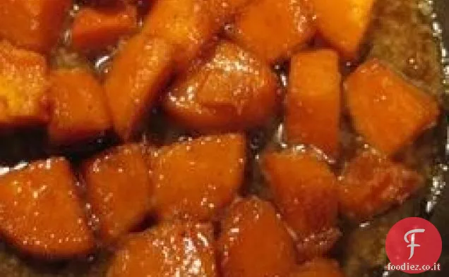 Patate dolci candite brandite