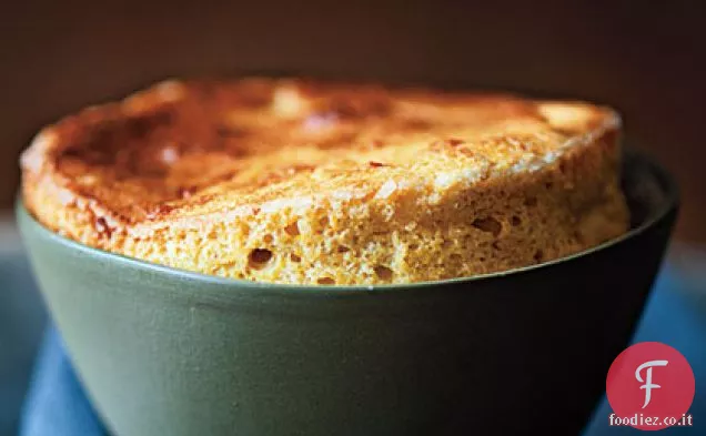 Soufflé di formaggio e zucca