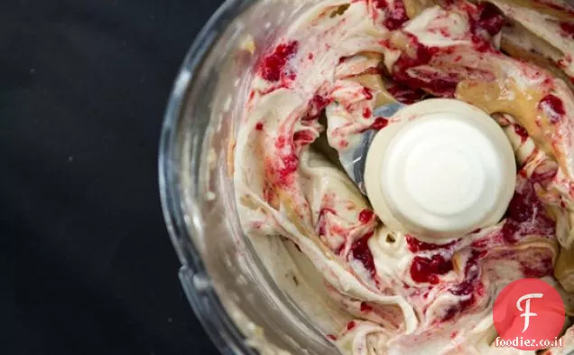 Burro di arachidi, marmellata e banana Soft Servono ghiaccioli