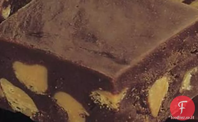 Cioccolato Burro di arachidi Chip Fudge