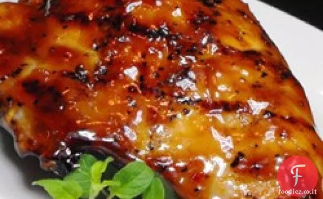 Cosce di pollo smaltate asiatiche