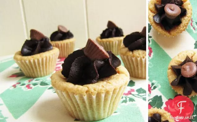 Cupcakes al burro di arachidi