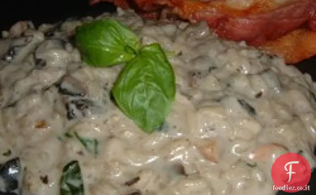 Risotto cremoso ai funghi