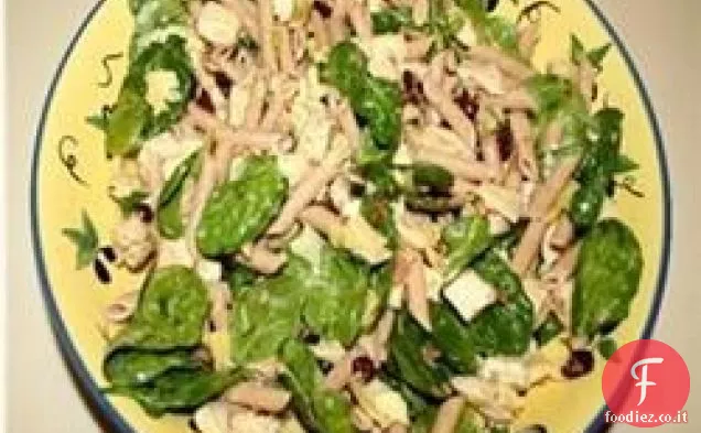 Insalata di pasta con asparagi e carciofi