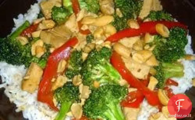 Broccoli e Tofu Soffriggere