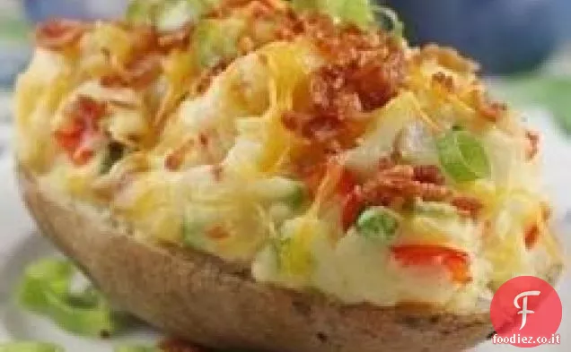 Stile sud-occidentale due volte patate al forno