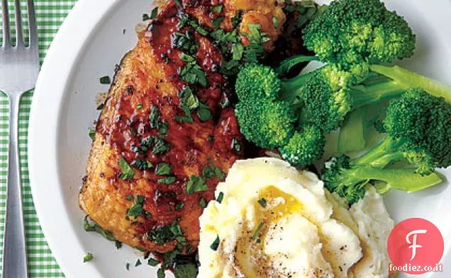 Pollo del Worcestershire saltato