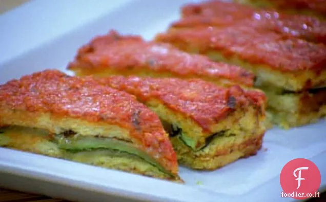 Polenta Napoleon con Pesto Misto alle Erbe