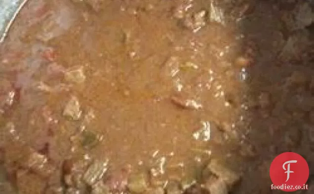 Texas Chili fette di manzo