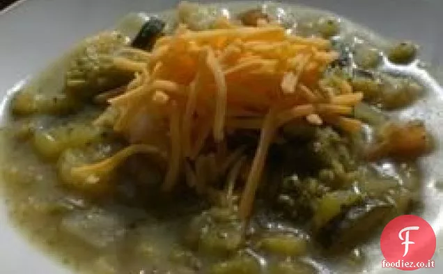Zuppa di verdure cremosa