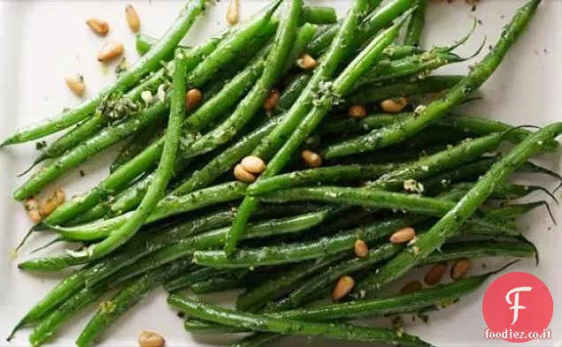Fagiolini Gremolata