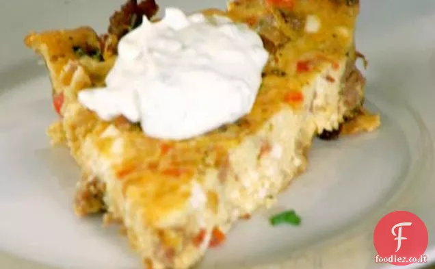 Salsiccia, Peperoncino e Frittata di Feta