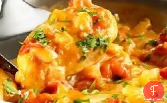 Pollo con salsa di formaggio Chipotle