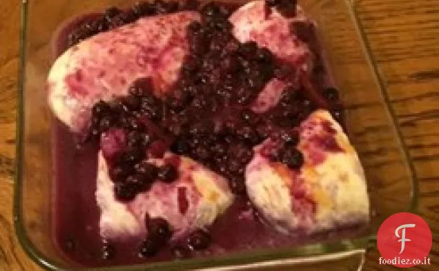 Pollo ai mirtilli