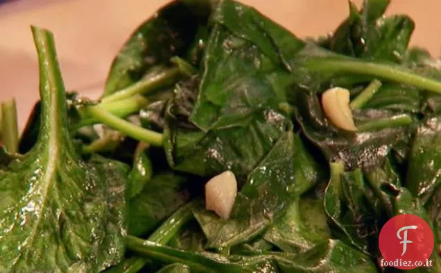 Spinaci aglio-Lime