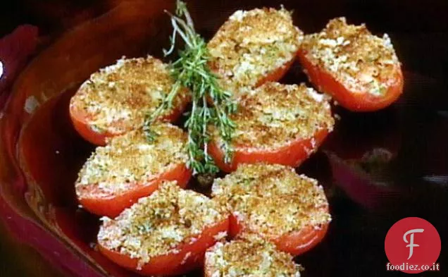Erbe e aglio Arrostito Pomodori