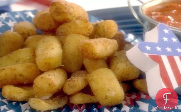 Pepite di mozzarella fritte