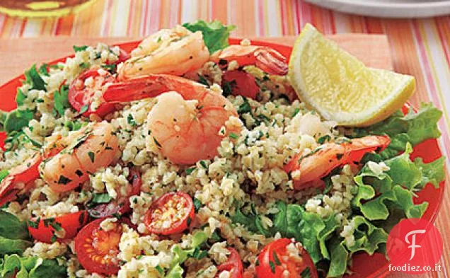 Tabbouleh di gamberetti