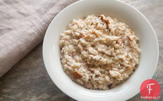 Risotto ai funghi di Tacchino