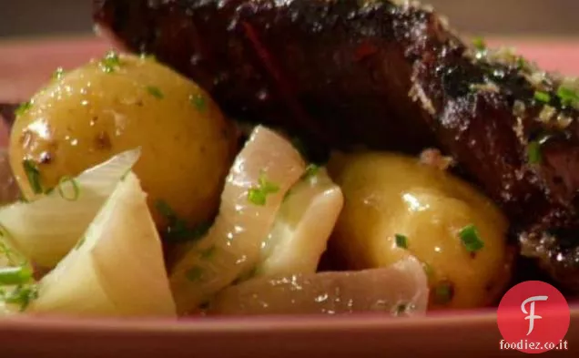 Confit di finocchio e Fingerling