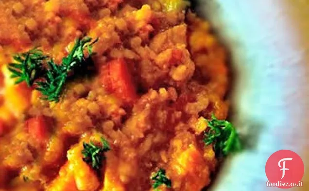 Risotto di riso integrale al forno