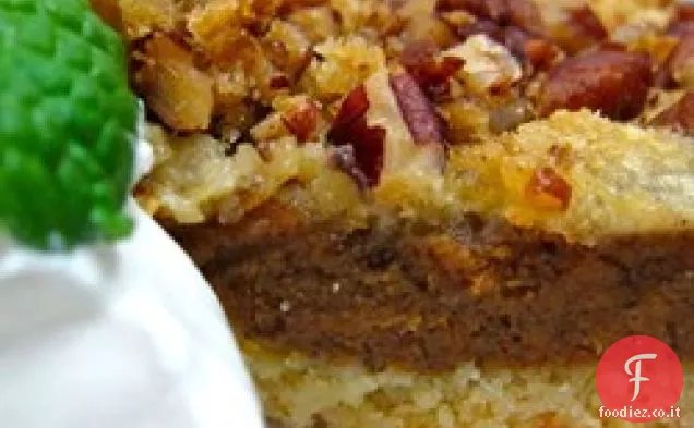 Torta di briciole di zucca