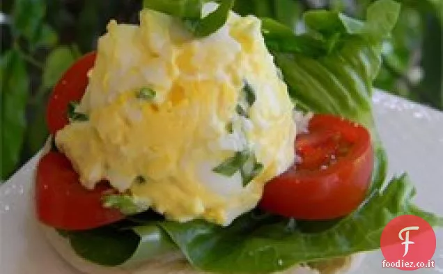 Pomodoro Basilico Uovo Insalata Panino