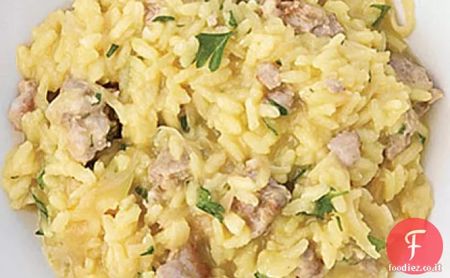 Risotto al finocchio e Salsiccia