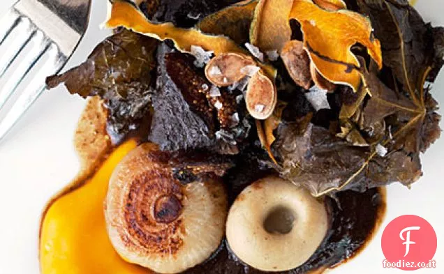 Costine avvolte in Foglie di Fico con Missione Fico Nero Talpa