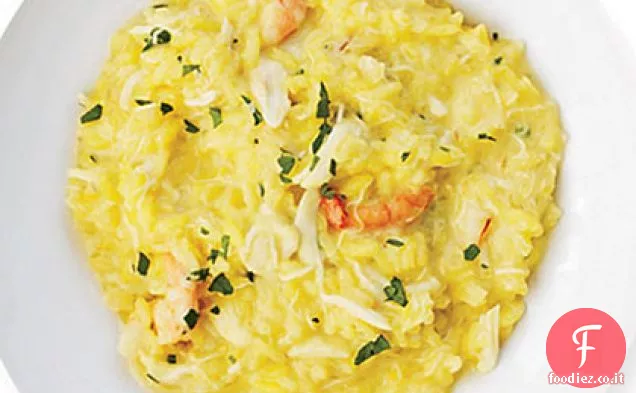 Risotto cremoso ai frutti di mare